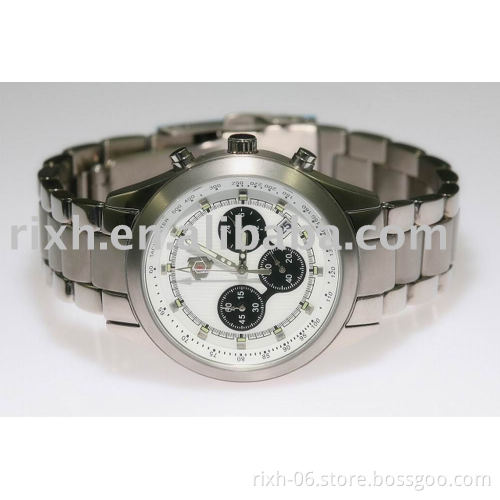 skin friendly titanium watch